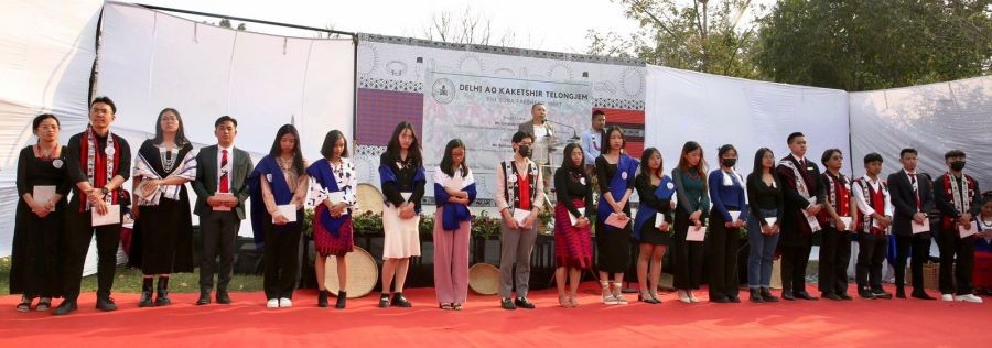 Delhi Ao Kaketshir Telongjem held its 31st freshers’ meet at Nagaland House, New Delhi on February 11. 